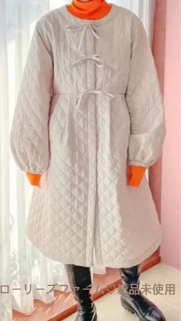 로리즈팜 퀼팅 미니 원피스