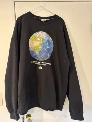 THE NORTH FACE 블랙 맨투맨 3XL