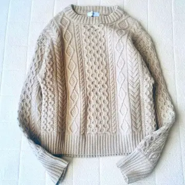 SLOBE IENA 슬로브 이에나 스웨터 케이블 니트