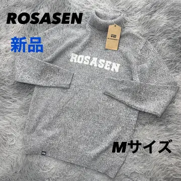 새상품 로서센 니트 스웨터 터틀넥 그레이 M 사이즈