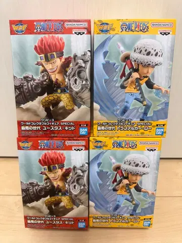 원피스 피규어 세트 유스타스 키드 & 트라팔가