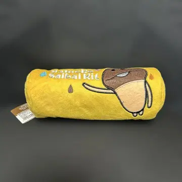 새상품 오사카리 탐정 나메코 재배 키트 자수 펜 파우치 나메코