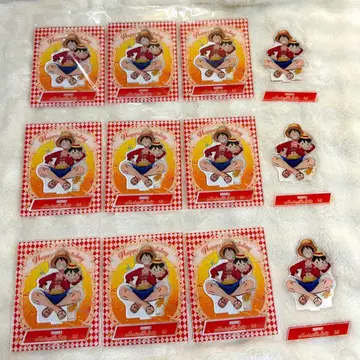 루피 벌스데이 아크릴 스탠드 12개 묶음 판매