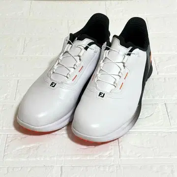 풋조이 PRO SL BOA 여성용 24.5cm 화이트 블랙 오렌지