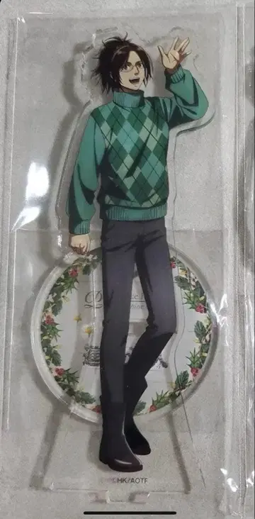 진격의 거인 한지 아크릴 스탠드 크리스마스 선샤인 프린스 호텔