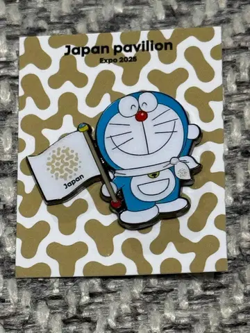 오사카 간사이 만박 EXPO 2025 일본관 도라에몽 핀 배지