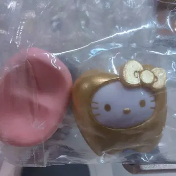 산리오 캐릭터즈 모두 함께 되자! 치아 레어 골드 키티