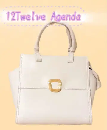 12Twelve Agenda 미디백 2WAY 경량 포멀 고급