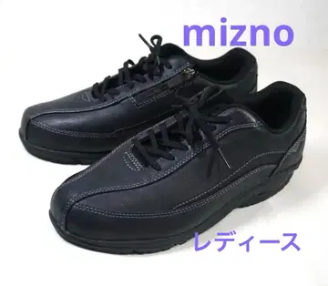 [ 여성용 ] [ 새상품급 ] 미즈노 워킹화 블랙 가죽