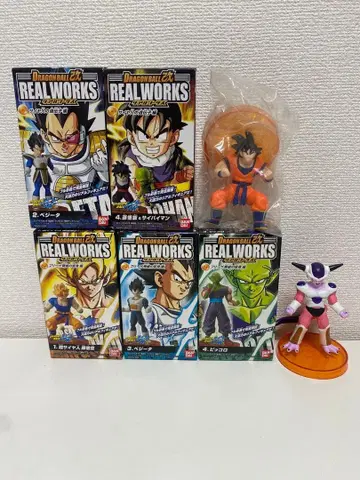 드래곤볼 Z 피규어 REAL WORKS 세트