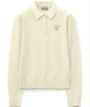 SATUR 베이직 폴로 니트