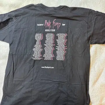 핑크 플로이드 투어 셔츠 [ XL 미사용 새상품 ] 06