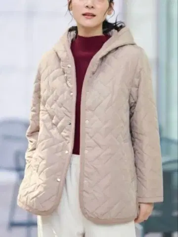 퀼트 후드 자켓 데셍 Dessin