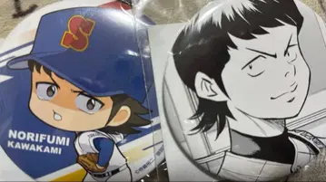 다이아의 A 카와카미 노리히토 캔뱃지