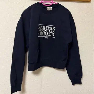 마리떼 프랑소와 저버 네이비 맨투맨 S