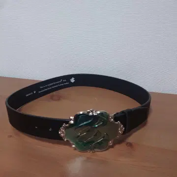 ROCA WEAR 버클 벨트 가죽 벨트 블랙 BBOY 90s