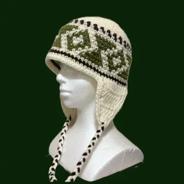 368 버킷햇 크로셰 모자 귀도리 니트 모자 크러셔 모자