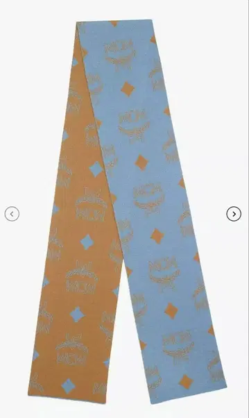 새상품 MCM 로고 머플러