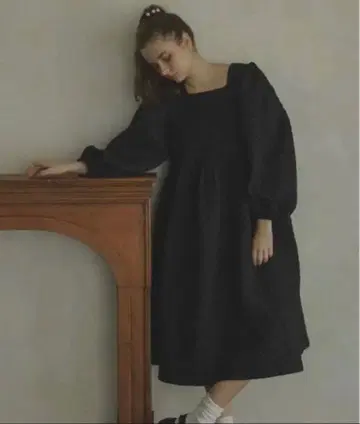 안미누 unminou 자카드 원피스