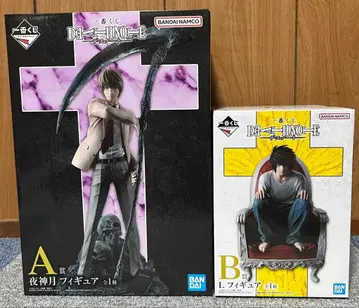 제일복권 데스노트 A상 야가미 라이토 B상 L 피규어 세트