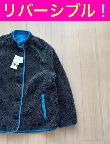 [택 포함 새상품] 리버서블 보아 자켓 ZARA (자라) 아우터