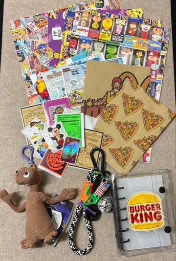 씰북 A7 찰랑찰랑 키링 대지 아메리칸 캐릭터 씰 봉투 페이퍼