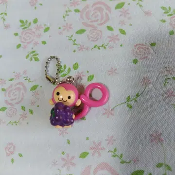 핑키 원숭이 키링 키체인 레트로