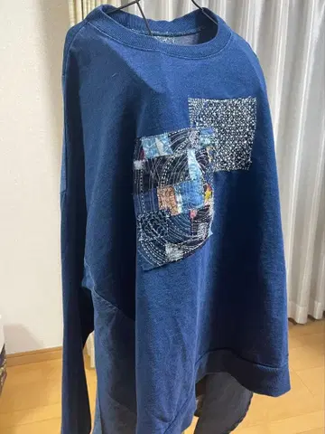 자수 긴팔 트레이닝복