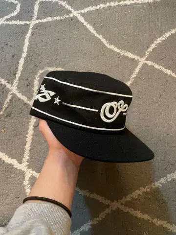 SWA 스트라이프 캡 블랙