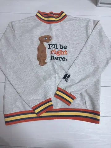 E.T. 유니버셜 스튜디오 맨투맨 트레이닝복 USJ