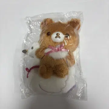 갈색 곰  백조 리락쿠마 키링 백조