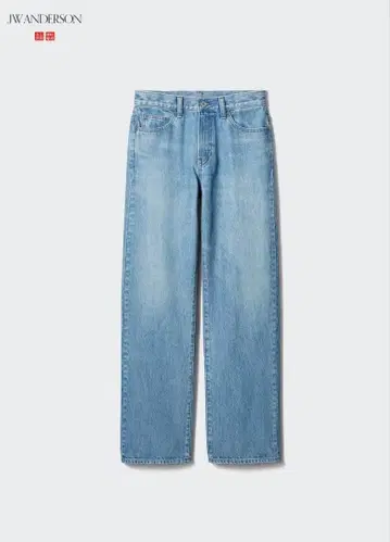 새상품 미사용 UNIQLO x JW ANDERSON 스트레이트 청바지