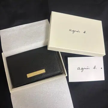 agnes b. 에네스베 카드 케이스 명함지갑