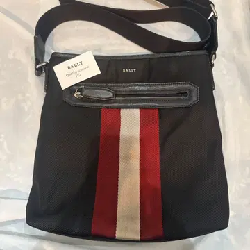 BALLY 숄더백 블랙/레드
