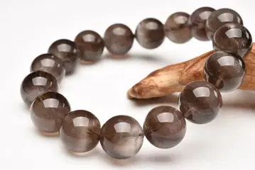 제우스 쿼츠 (스모키 자수정 팬텀) 13-13.5mm 팔찌