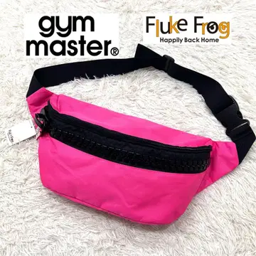 미사용 짐 마스터 Fluke Frog 메가 지퍼 힙색 핑크