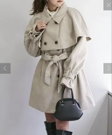 RMAF NICE CLAUP 멀티way 케이프 하프 코트