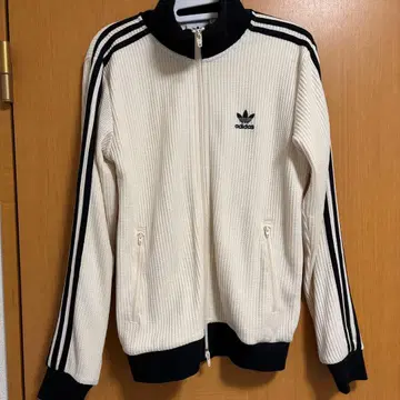 adidas 와플 트랙 자켓 화이트
