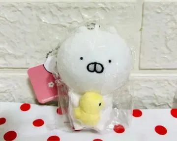 우사마루 봉제 인형 키체인 (병아리) 라인프렌즈 병아리 끌어안기