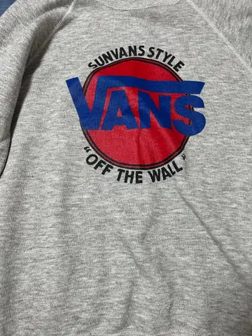 90년대 VANS 그레이 트레이닝복 M 사이즈
