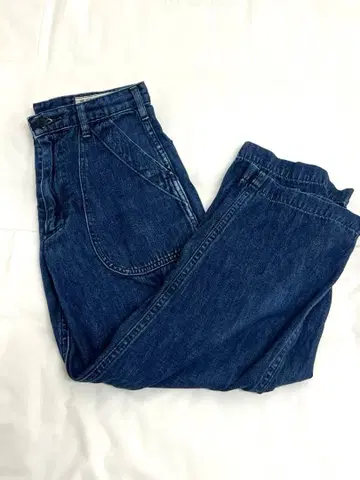 봉쿠라 데님 유틸리티 팬츠 26인치 베이커 팬츠