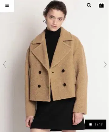 Theory Teddy Fleece Faux Fur Peacoat