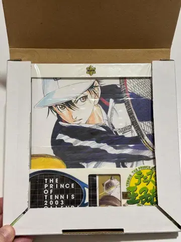 12/8 종료 테니스의 왕자님 달력 2003 테니프리 탁상 코믹