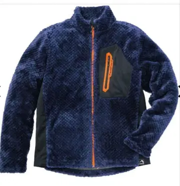 [ 새상품 ] 워크맨 다이아 플리스 안감 알루미늄 자켓 네이비