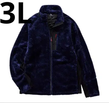 [ 새상품 ] 워크맨 다이아 플리스 안감 알루미늄 자켓 네이비