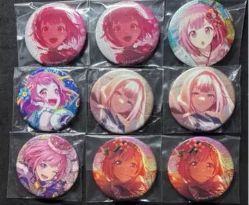 프로세카 호우 에무 글리터 캔뱃지 세트