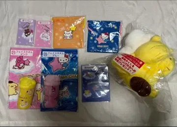 산리오 복권 라스트 원 폼폼푸딩 봉제 인형 사진 앨범 묶음 판매