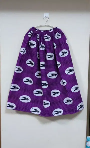 아프리칸 롱 개더 스커트 롱 플레어 스커트 제비 No.376