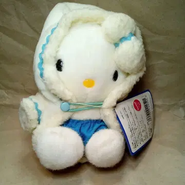 레어 세계의 헬로키티 캐나다 유키노코 스노우 봉제 인형 마스코트