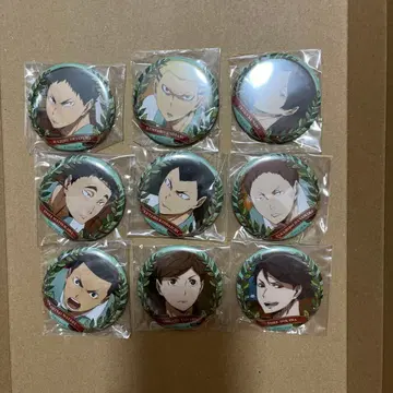 하이큐 트레이딩 캔뱃지 아오바죠사이 셀렉션